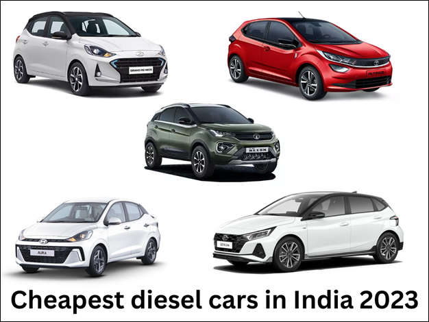 Cheapest Diesel Cars in India 2023