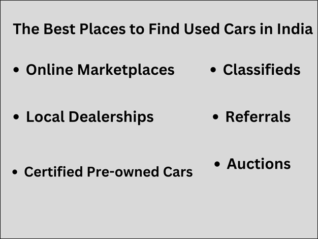 The Best Places to Find Used Cars in India