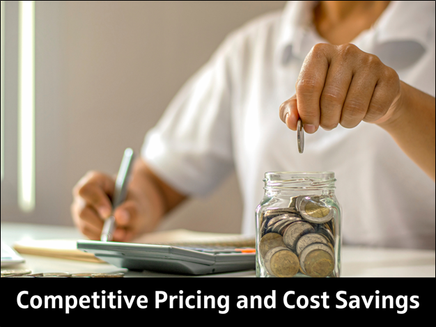 Competitive Pricing and Cost Savings