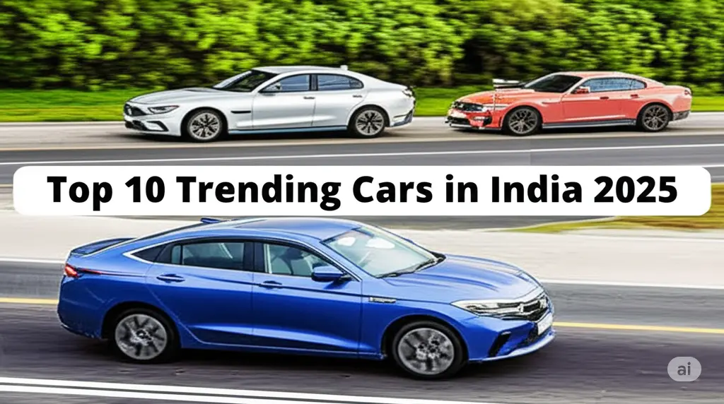 Top 10 Trending Cars in India 2025